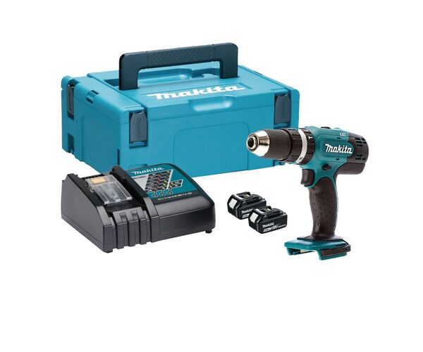 MAKITA 18v Combi drill - 13mm keyless chuck DHP453RTJ