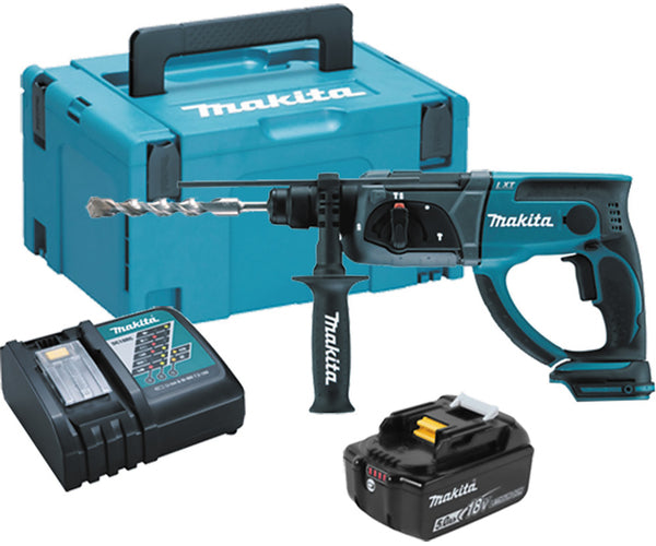 MAKITA 18v 3 function hammer - SDS plus DHR202RT1J