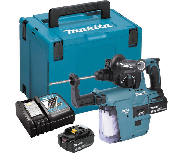 MAKITA 18v 3 function hammer - SDS plus DHR242RTJW
