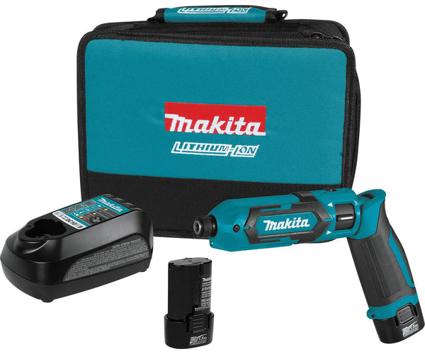 MAKITA 7.2v Impact driver - 1/4" hex drive TD022DSE