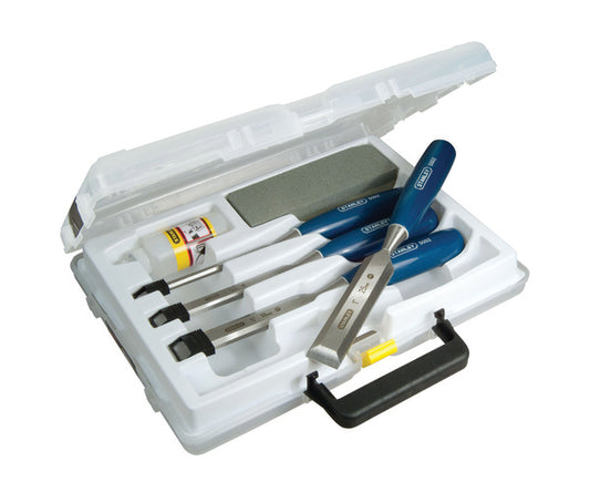 STANLEY (pkt of 4)5002 Series wood chisel - 6mm - 25mm 0-16-130
