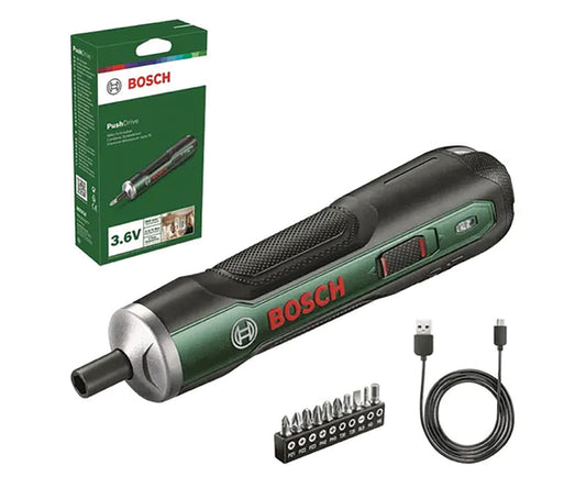 BOSCH 3.6v Screwdriver - 1/4\" hex drive DIY PUSH DRIVE