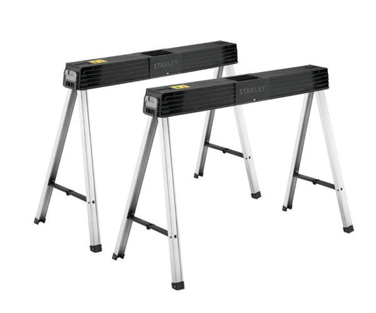 STANLEY Twin packFolding metal saw horse - 340kg 1-97-475