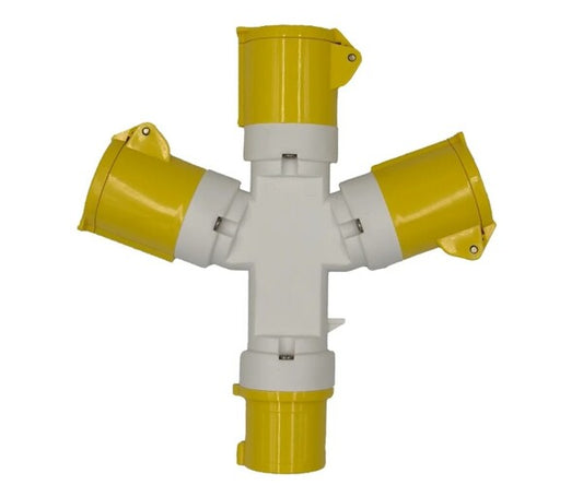CONNEXIONS 110v  3 Way splitter 10614