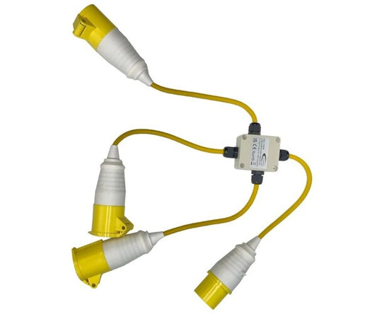 CONNEXIONS 110v  3 Way splitter spider 10616