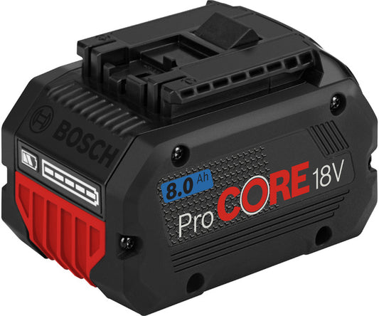BOSCH 18v ProCore li-ion battery - 8.0Ah PRO ProCORE 8.0ah
