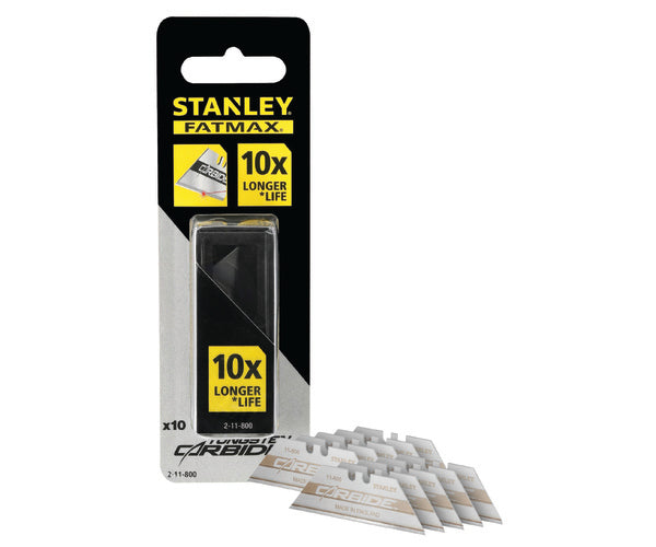 STANLEY (pkt of 10)FATMAX carbide blades 2-11-800
