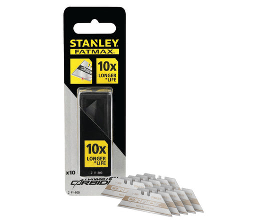 STANLEY (pkt of 10)FATMAX carbide blades 2-11-800
