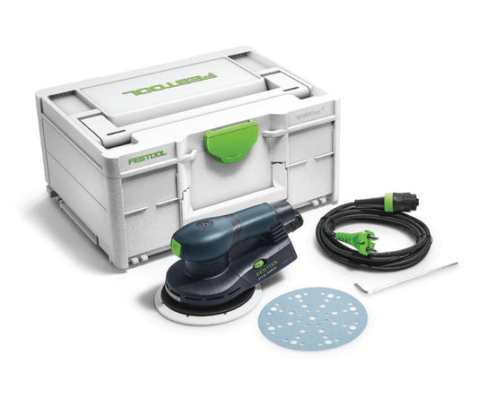 FESTOOL 240v Orbital sander - 150mm dia pad ETS EC150/5 EQ-PLUS