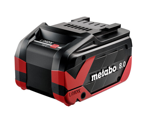 METABO 18v LiHDX battery - 8.0Ah 624975000 8.0Ah batt