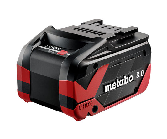 METABO 18v LiHDX battery - 8.0Ah 624975000 8.0Ah batt