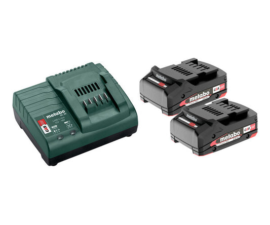 METABO 18v Charger & battery pack BASIC SET 2.0Ah