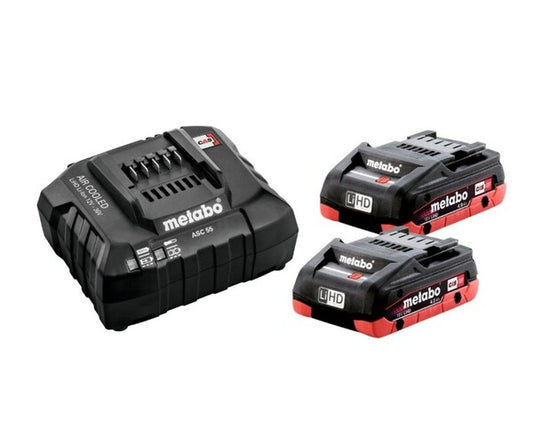 METABO 18v Charger & battery pack BASIC SET 4.0AH LIHD