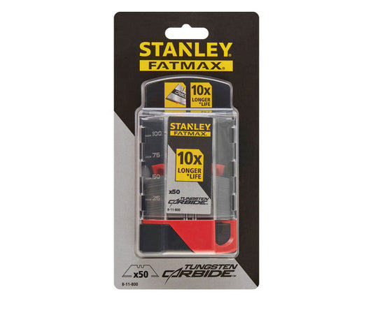 STANLEY (pkt of 50)FATMAX carbide blades 8-11-800