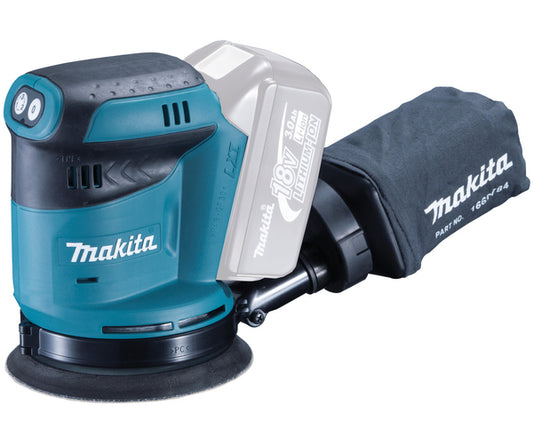 MAKITA 18v Orbital sander - 125mm dia pad DBO180Z