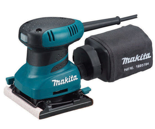 MAKITA 240v Palm sander - quarter sheet BO4556