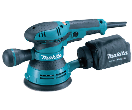 MAKITA 240v Orbital sander - 125mm dia pad BO5041
