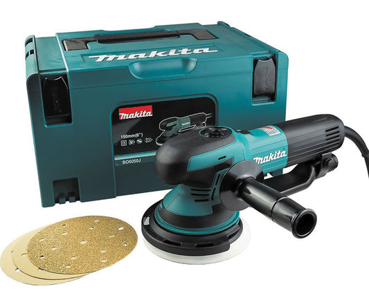 MAKITA 240v Orbital sander - 150mm dia pad BO6050J
