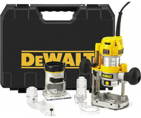 DEWALT 240v Plunge router - 1/4" collet D26204K