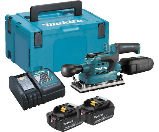 MAKITA 18v Orbital sander - third sheet DBO382RTJ