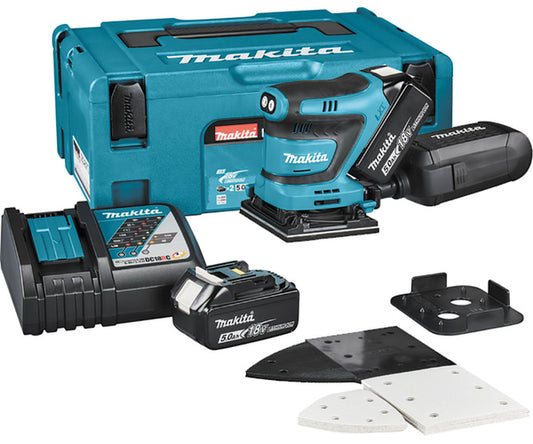 MAKITA 18v Palm sander - quarter sheet DBO480RTJ