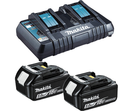 MAKITA 18v  & 14.4v Charger & battery pack BL1850B/DC18RD