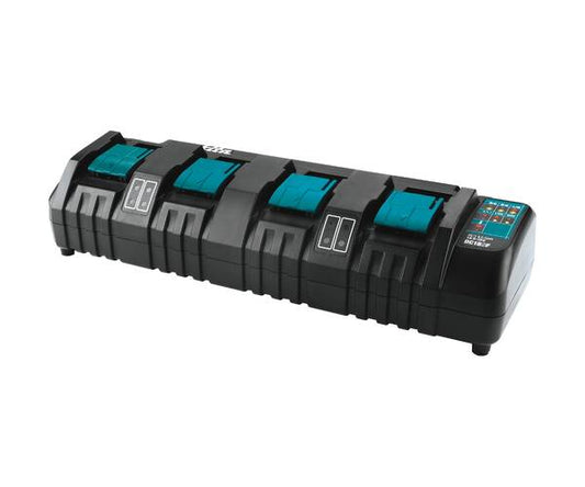 MAKITA 18v  & 14.4v Four port charger DC18SF