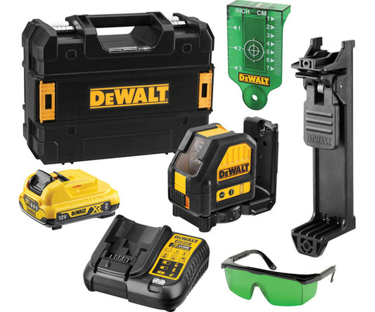 DEWALT 12v Cross line laser DCE088D1G