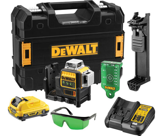 DEWALT 12v Cross line laser DCE089D1G