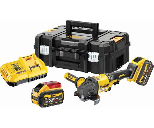 DEWALT 54v Angle grinder - 5" (125mm) DCG418X2