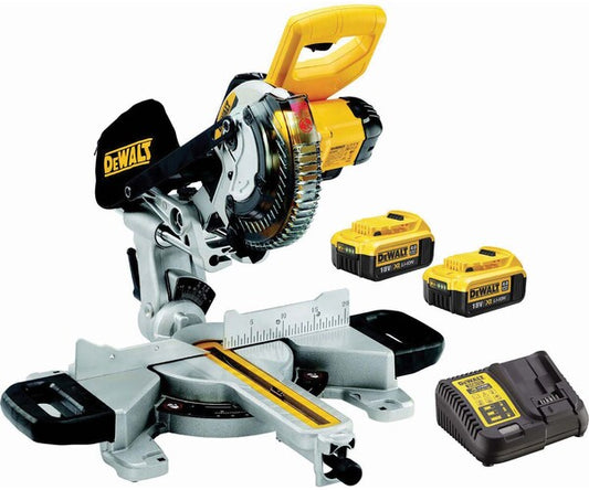 DEWALT 18v Slide mitre saw - 184mm blade DCS365M2