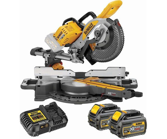 DEWALT 54v Slide mitre saw - 250mm blade DCS727T2