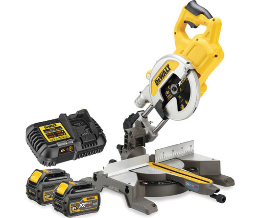 DEWALT 54v Slide mitre saw - 216mm blade DCS777T2