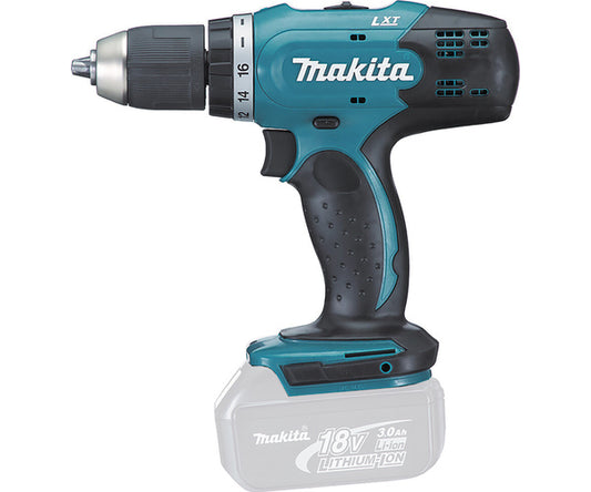 MAKITA 18v Drill driver - 13mm keyless chuck DDF453Z