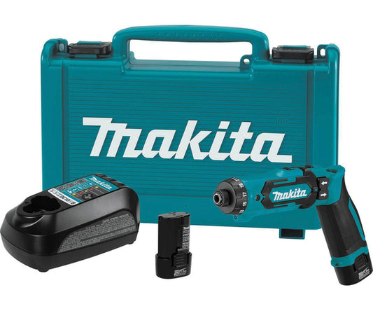 MAKITA 7.2v Drill driver - 1/4" hex drive DF012DSE