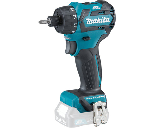 MAKITA 12v Drill driver - 1/4" hex drive DF032DZ