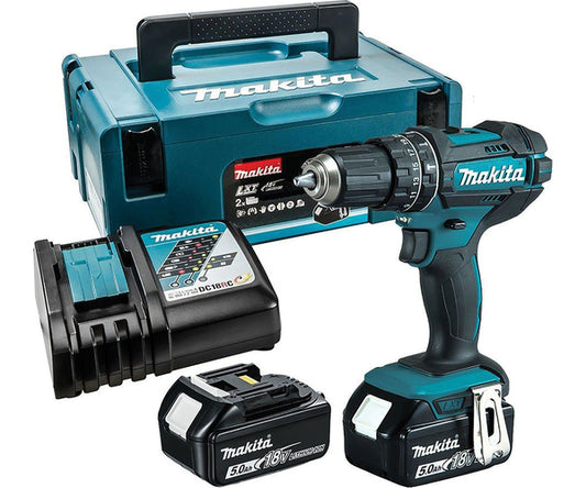 MAKITA 18v Combi drill - 13mm keyless chuck DHP482RTJ
