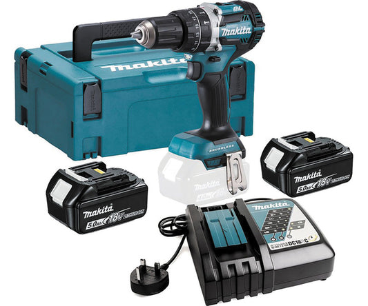 MAKITA 18v Combi drill - 13mm keyless chuck DHP484RTJ