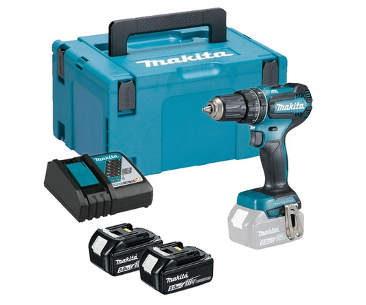 MAKITA 18v Combi drill - 13mm keyless chuck DHP485RTJ
