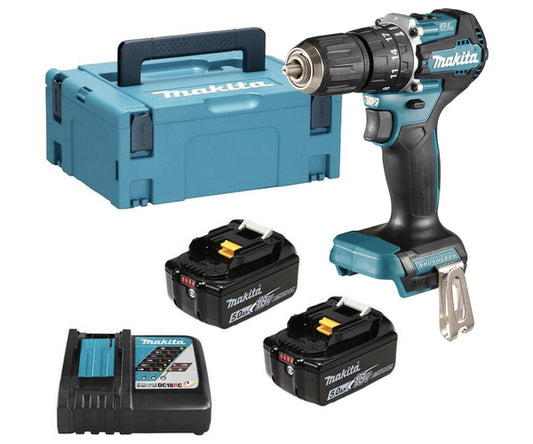 MAKITA 18v Combi drill - 13mm keyless chuck DHP487RTJ