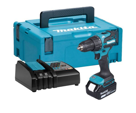 MAKITA 18v Combi drill - 13mm keyless chuck DHP490RT1J