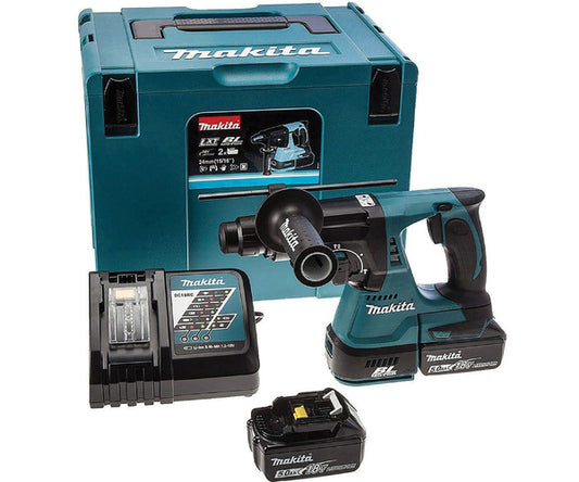 MAKITA 18v 3 function hammer - SDS plus DHR242RTJ