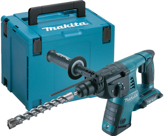 MAKITA Twin 18v 3 function hammer - SDS plus DHR263ZJ