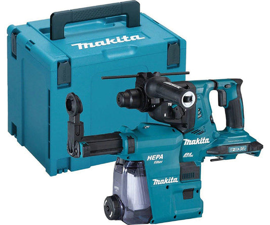 MAKITA Twin 18v 3 function hammer - SDS plus DHR280ZWJ