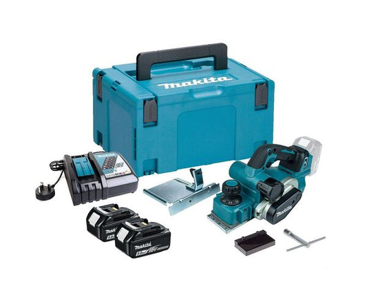 MAKITA 18v Planer - 82mm blade width DKP181RTJ