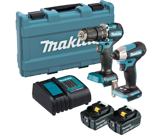 MAKITA 18v Twin pack DLX2414ST
