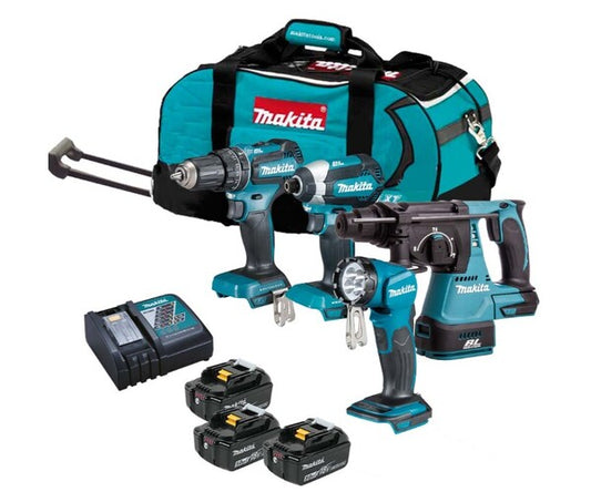 MAKITA 18v 4 pack DLX4138TX1