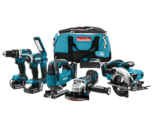 MAKITA 18v 6 pack DLX6082T