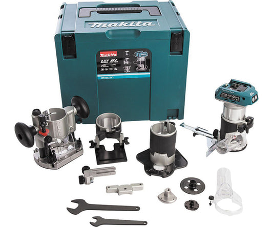 MAKITA 18v Router / Trimmer - 1/4" collet DRT50ZJX3