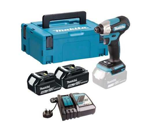 MAKITA 18v Impact driver - 1/4" hex drive DTD157RTJ